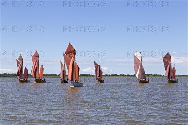 Zeesboots on Saaler Bodden