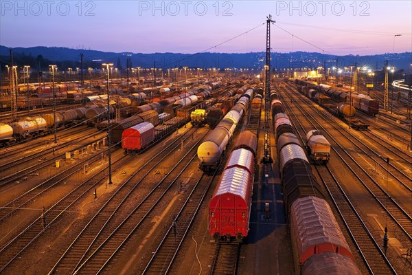 Train formation plant in the suburb of Vorhalle