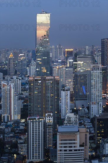 View from Lebua State Tower to skyscrapers