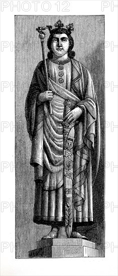 Statue of King Alfonso X of Castile