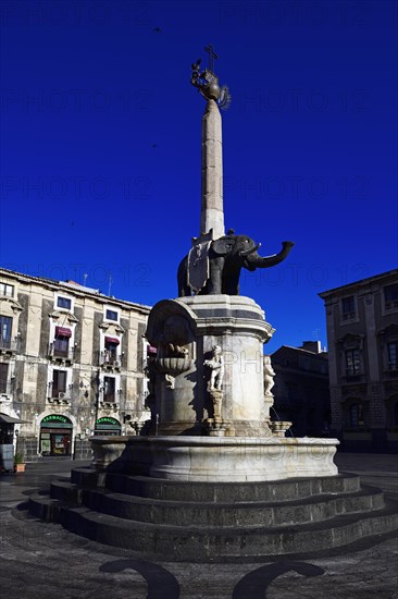 Piazza del Duomo with elephant fountain