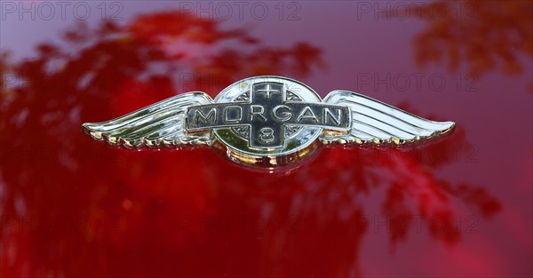 Type plate Oldtimer Morgan Plus 8