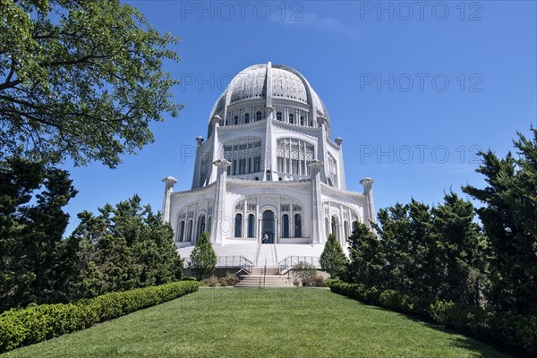 Sacral building The Bahai House of Worship