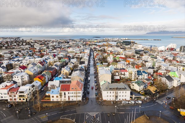 Streets and houses