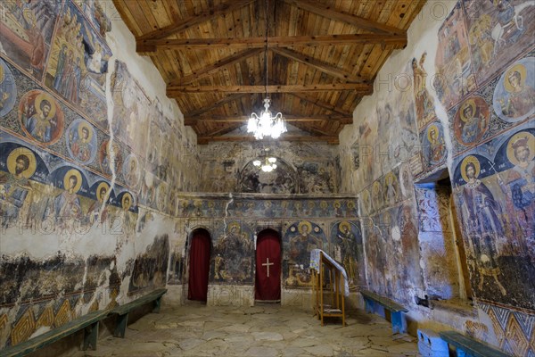 Old frescoes in Nikolauskirche