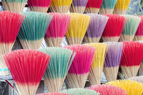 Colourful incense sticks for sale