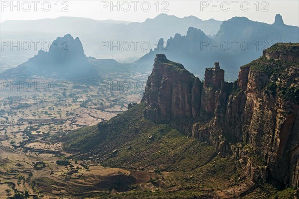 Bizarre rocky landscape