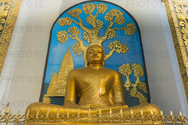 Golden Buddha statue