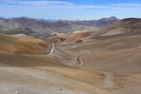 Runway of the Ruta 31 to Paso de San Francisco