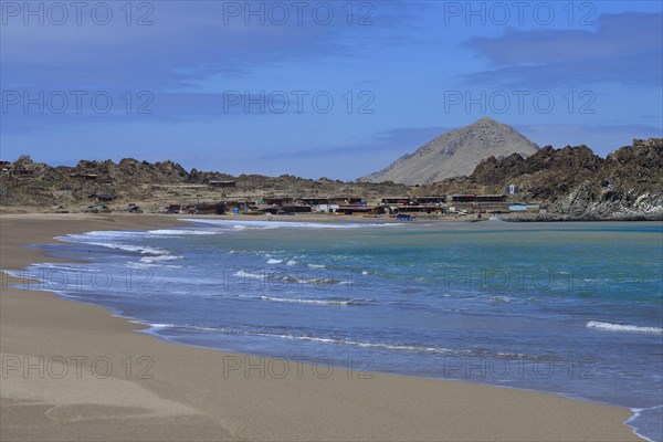 Fishing village Caleta Pan de Azucar