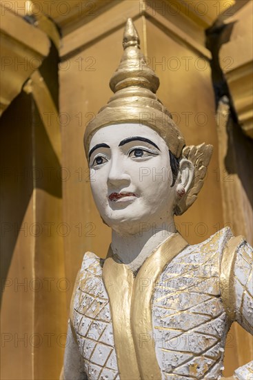 Nat spirit statue at Shwedagon Pagoda