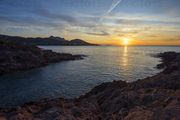 Sunrise at the Cap du Dramont