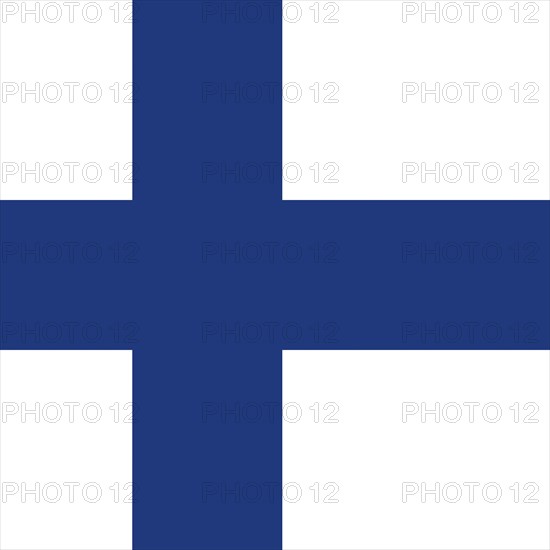 Official national flag of Finland