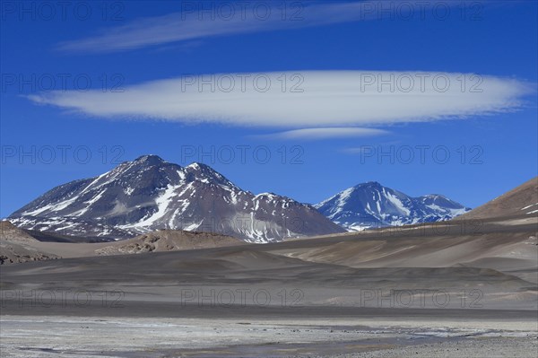Cloud over the Incahuasi volcano