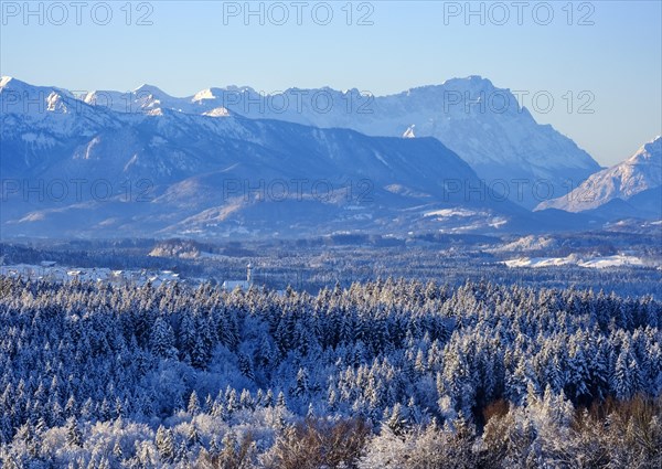Konigsdorf and Zugspitze