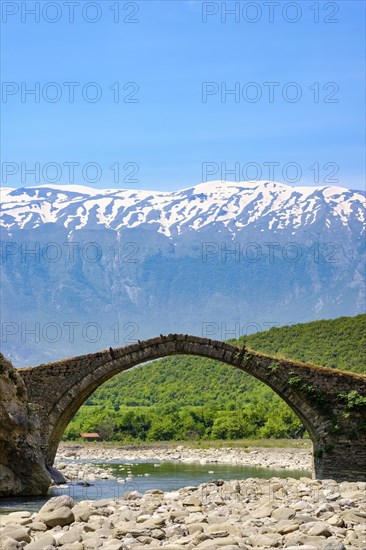 Ottoman stone arch bridge Ura e Kadiut
