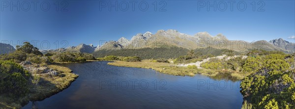 Mountain lake at Key Summit