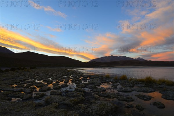 Sunset at the Laguna Ramaditas