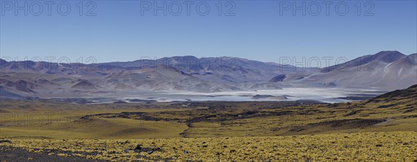 Lagoon on the border with Chile