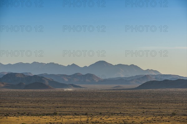 Dry landscape of the Naukluft mountains