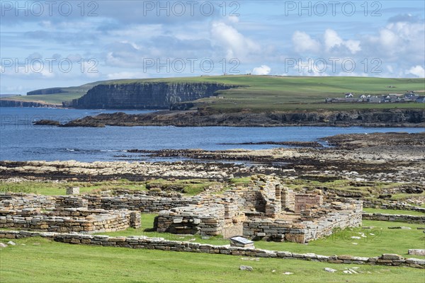 Settlement remains from an 11th century monastery