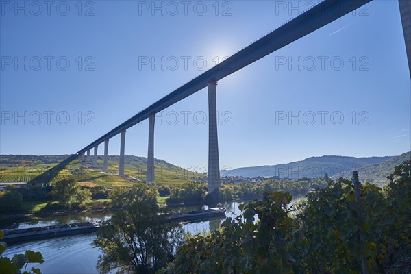 Hochmosel bridge over the river Moselle