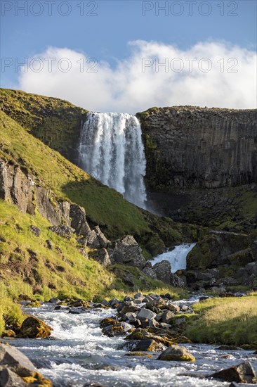 Svooufoss Waterfall near Olafsvik