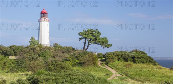 Lighthouse Dornbusch on the island of Hiddensee