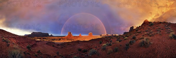 Panorama with Sentinel Mesa