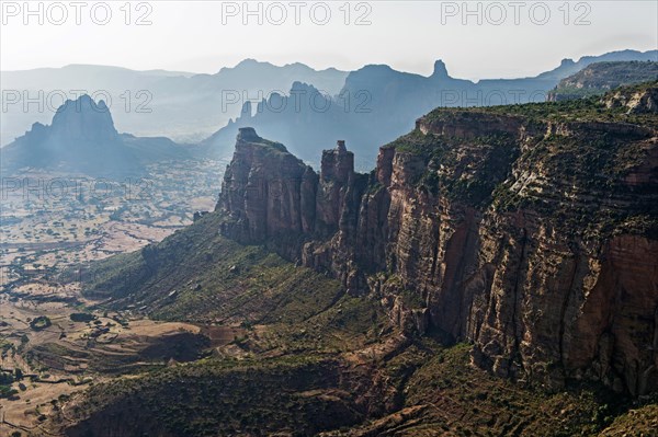 Bizarre rocky landscape