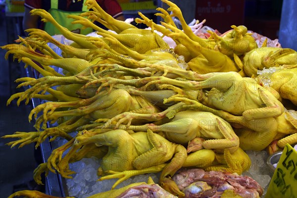 Fresh Chickens at Banzaan Fresh Market