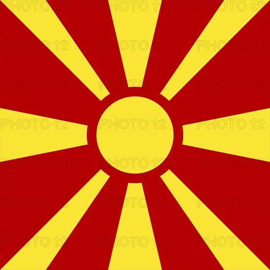 Official national flag of the former Yugoslav Republic of Macedonia