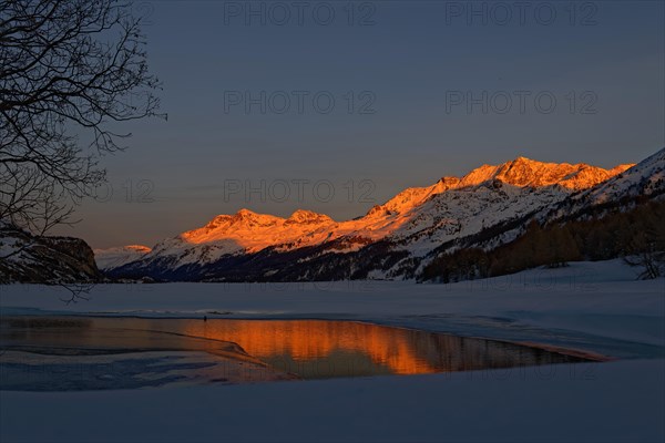 Alpine glow
