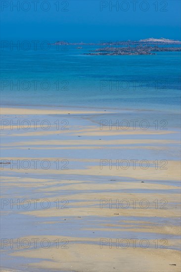Turquoise water and sandy beach