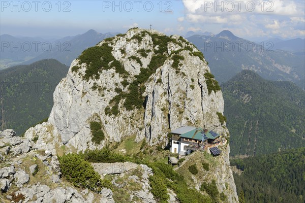 Buchstein with Tegernsee Hut