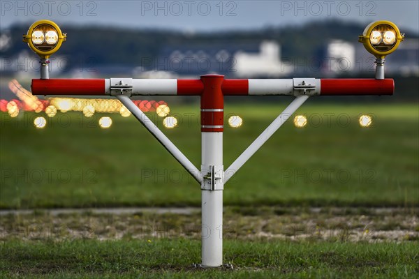 Runway lighting at Kloten Airport