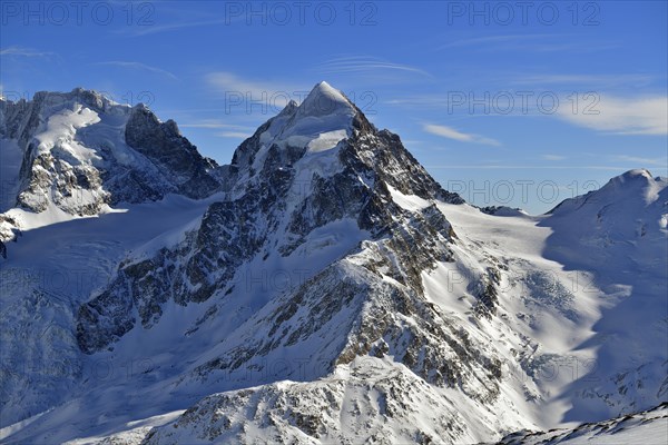 Piz Roseg seen from Corvatsch