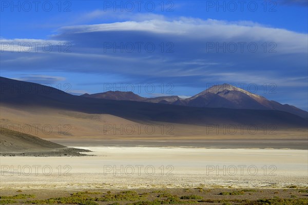 Clouds over the mountains near Laguna Ramaditas