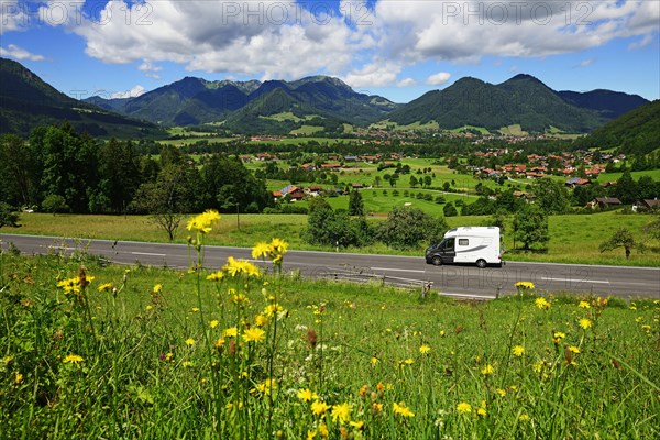 Motor home at Schneizlreuth
