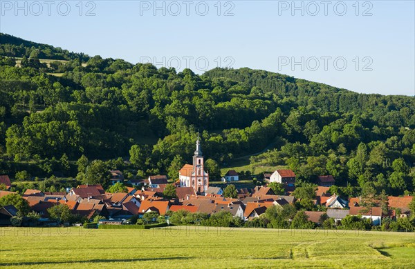 Leubach with St. Vitus Church
