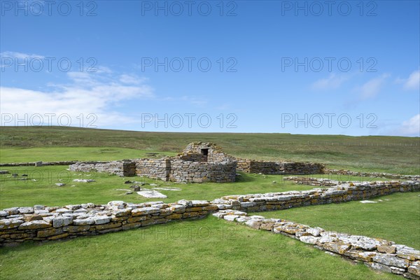 Settlement remains from an 11th century monastery