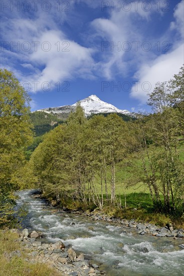 View from Molltal to Wasserradkopf 3032 m