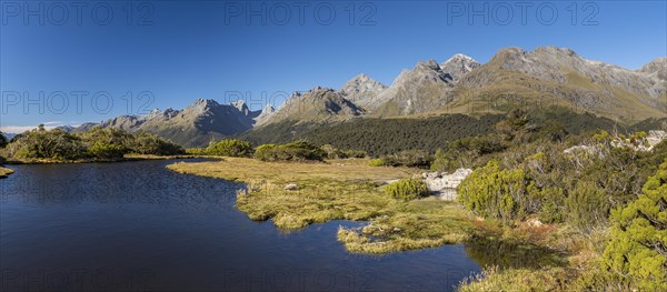 Mountain lake at Key Summit