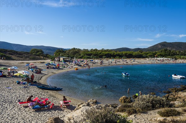 Su Giudeu beach in the Costa del sud
