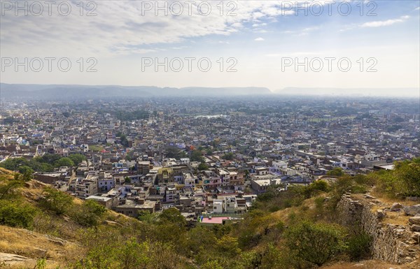 City view from Nahargarh Fort