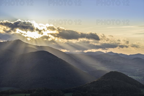 Sunset over Peilstein