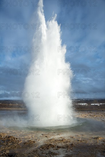 Eruption of Geysir Strokkur