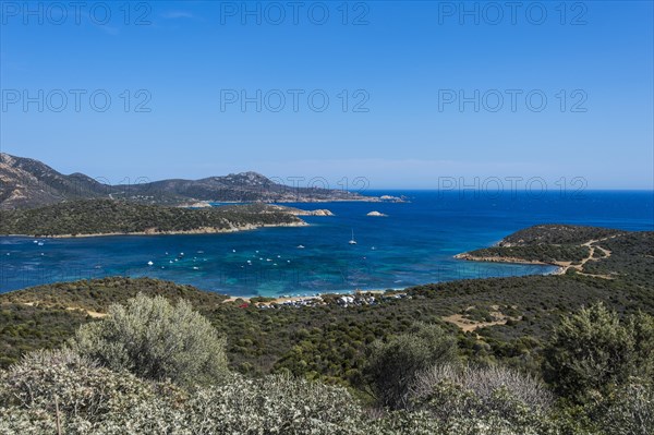 Beautiful bay in the Costa del sud