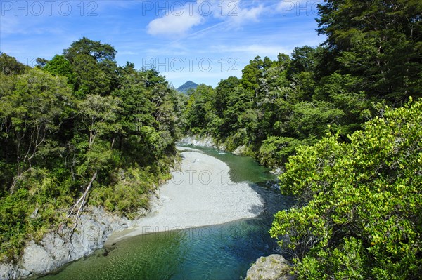River contributing water to the Marlborough Sounds