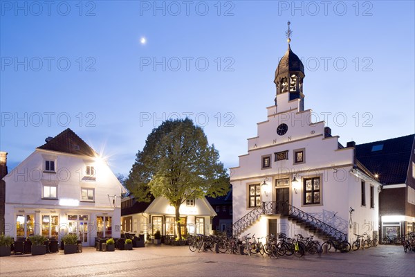 Lingen town hall at the market square